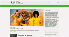 Desktop Screenshot of dcg-info.de